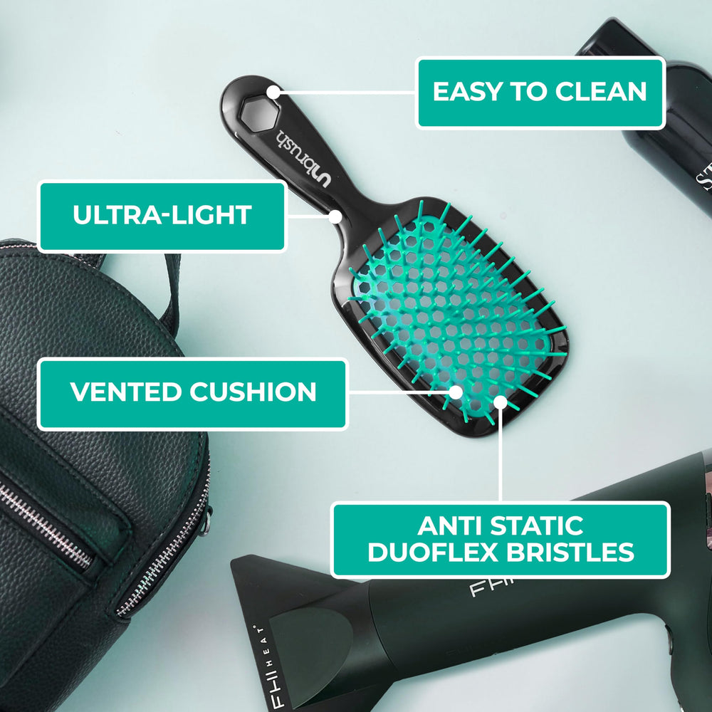 Démêlage rapide avec UNbrush réduisant le temps de brushing