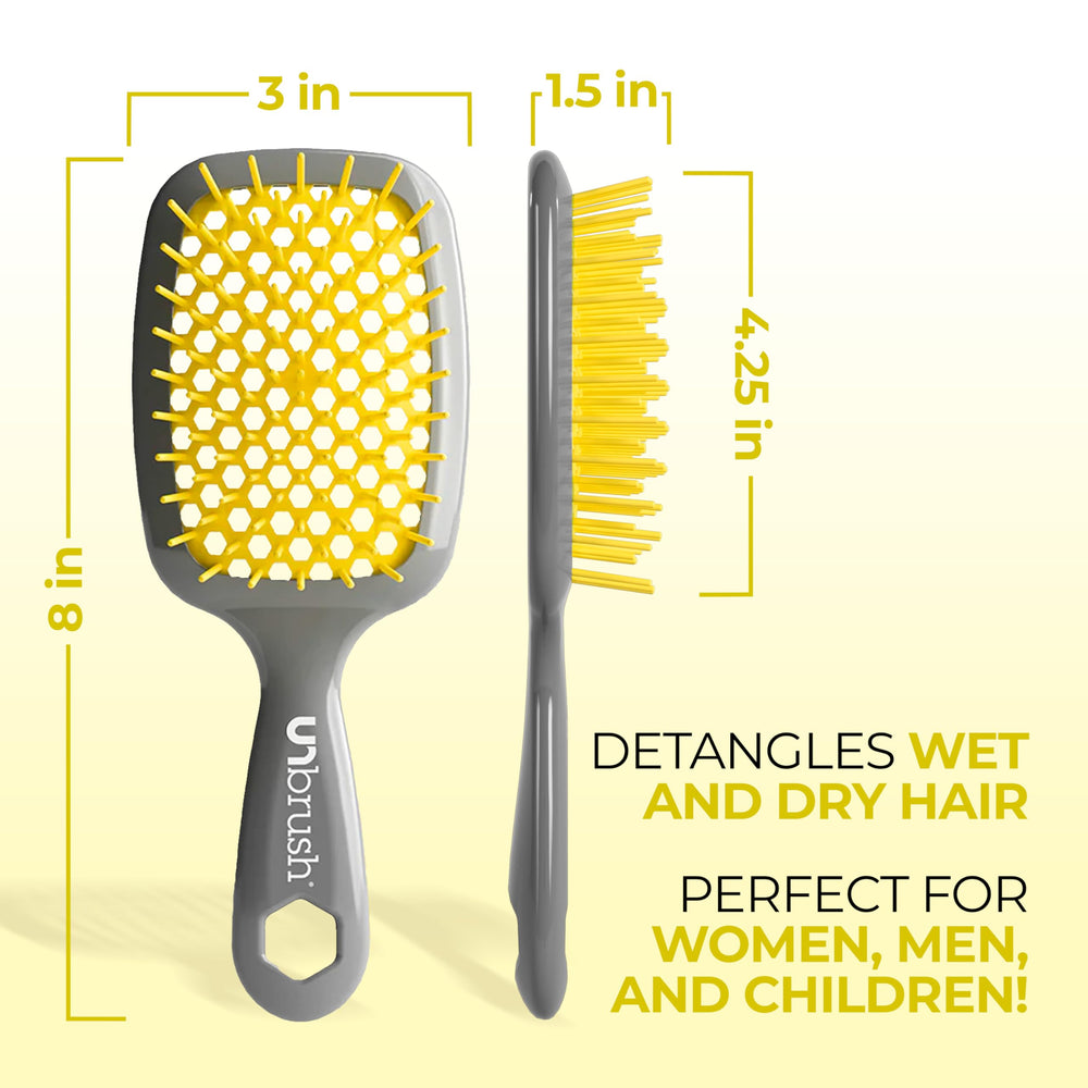 La UNbrush favorise le séchage rapide grâce au design ventilé.