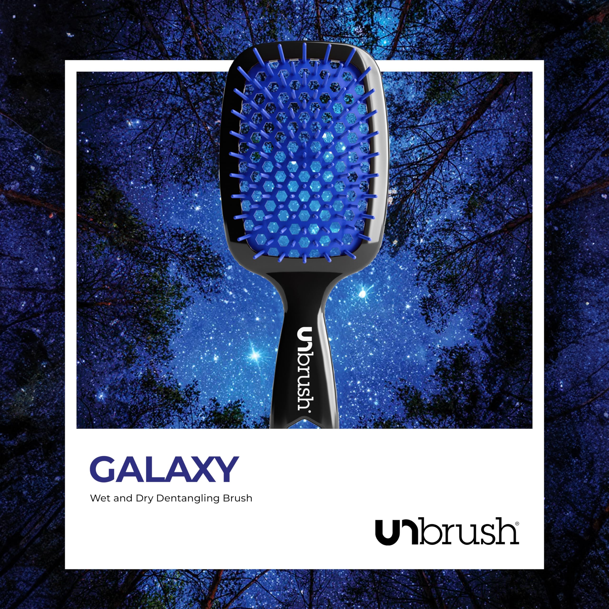 UNbrush: utilisable sur cheveux mouillés ou secs pour toute la famille.