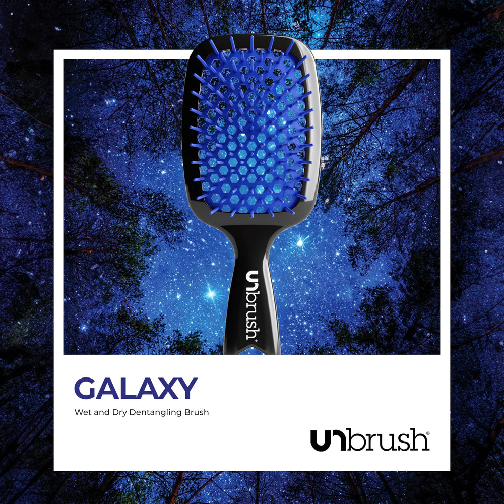 UNbrush: utilisable sur cheveux mouillés ou secs pour toute la famille.