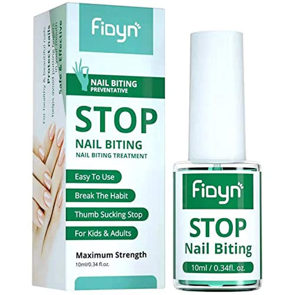 Vernis Fidyn anti-mordillage en bouteille de 10 ml pour freiner le rongement des ongles.