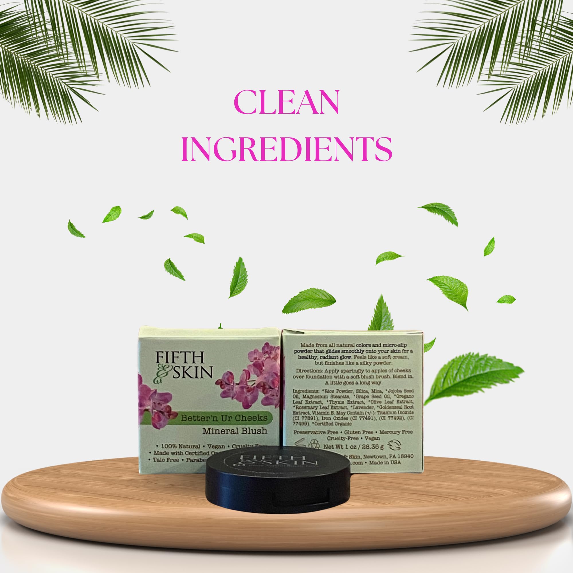 Tenue longue durée et couleur naturelle avec Better'n Ur Cheeks sur peau claire.