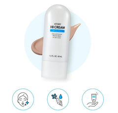 Texture soyeuse de la BB Crème Fiico pour un fini naturel.