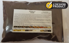Fibres capillaires Finally Hair anti-agglomération pour rendu naturel.