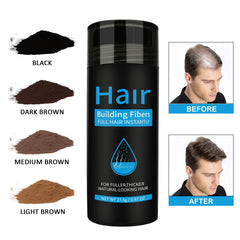 find back fibres keratine naturelles – Fusion en texture réaliste pour cheveux plus épais.