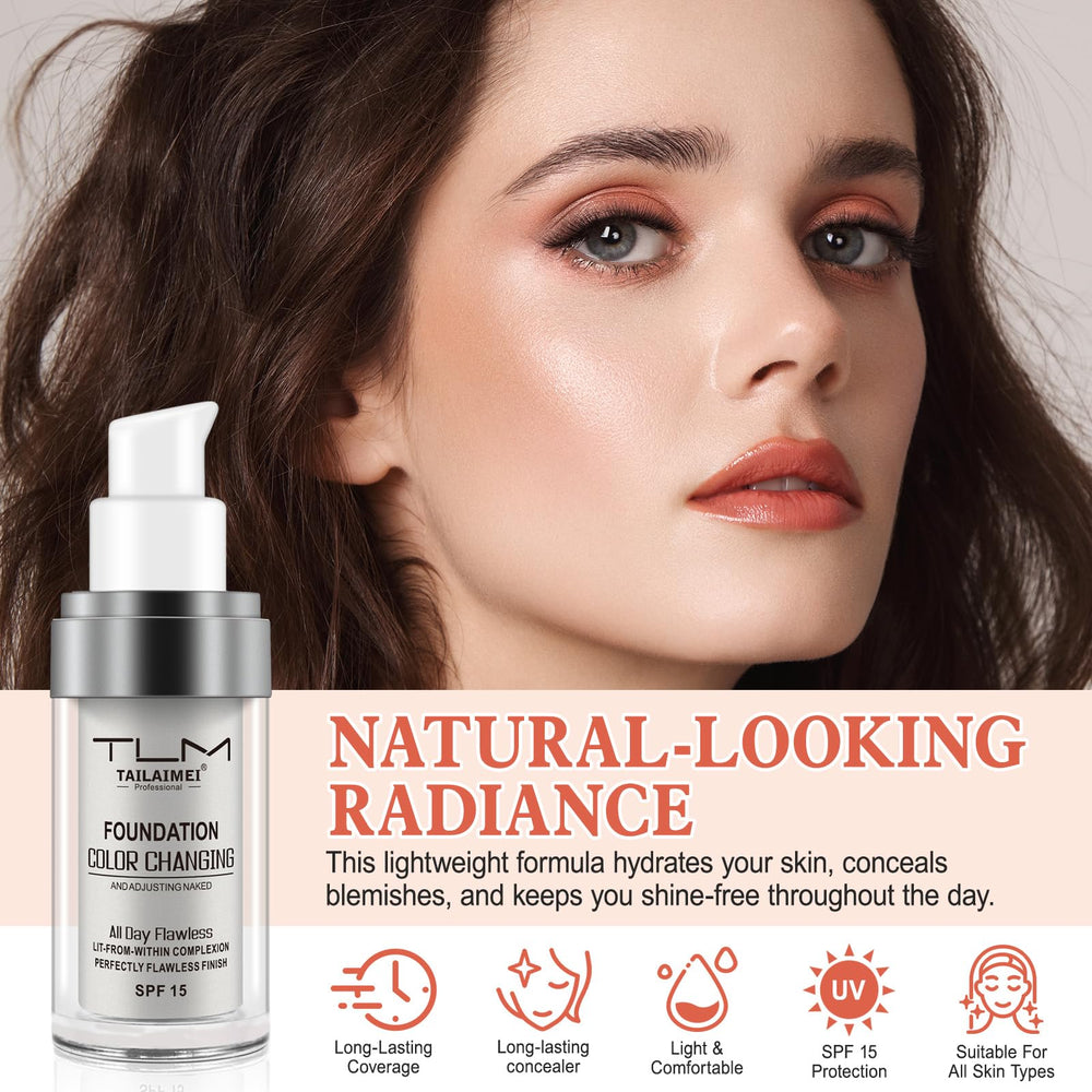 Find Back fond teint SPF 15 protège des UV.