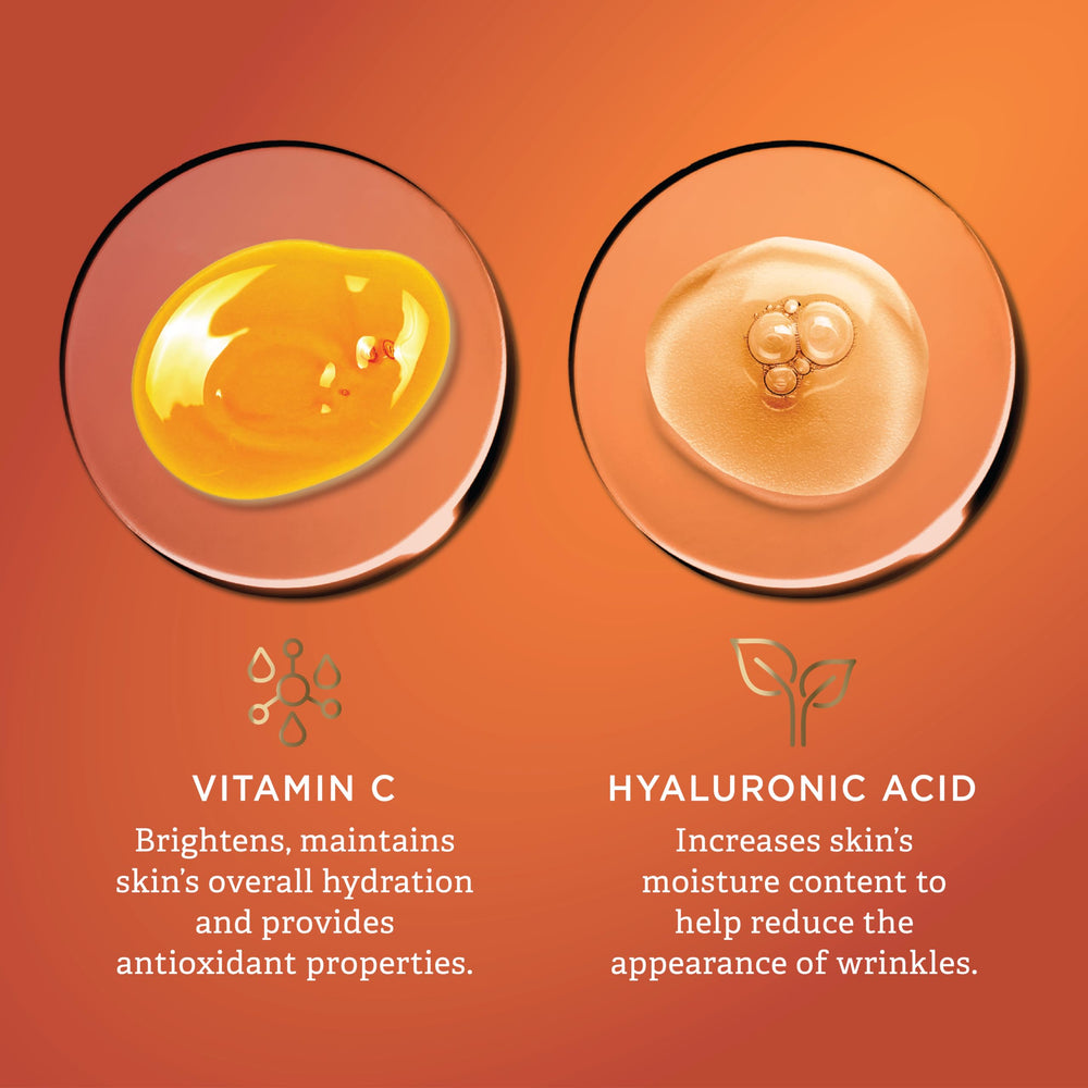 Éclat naturel apporté par Findley Sérum Visage à base de vitamine C et hyaluronique