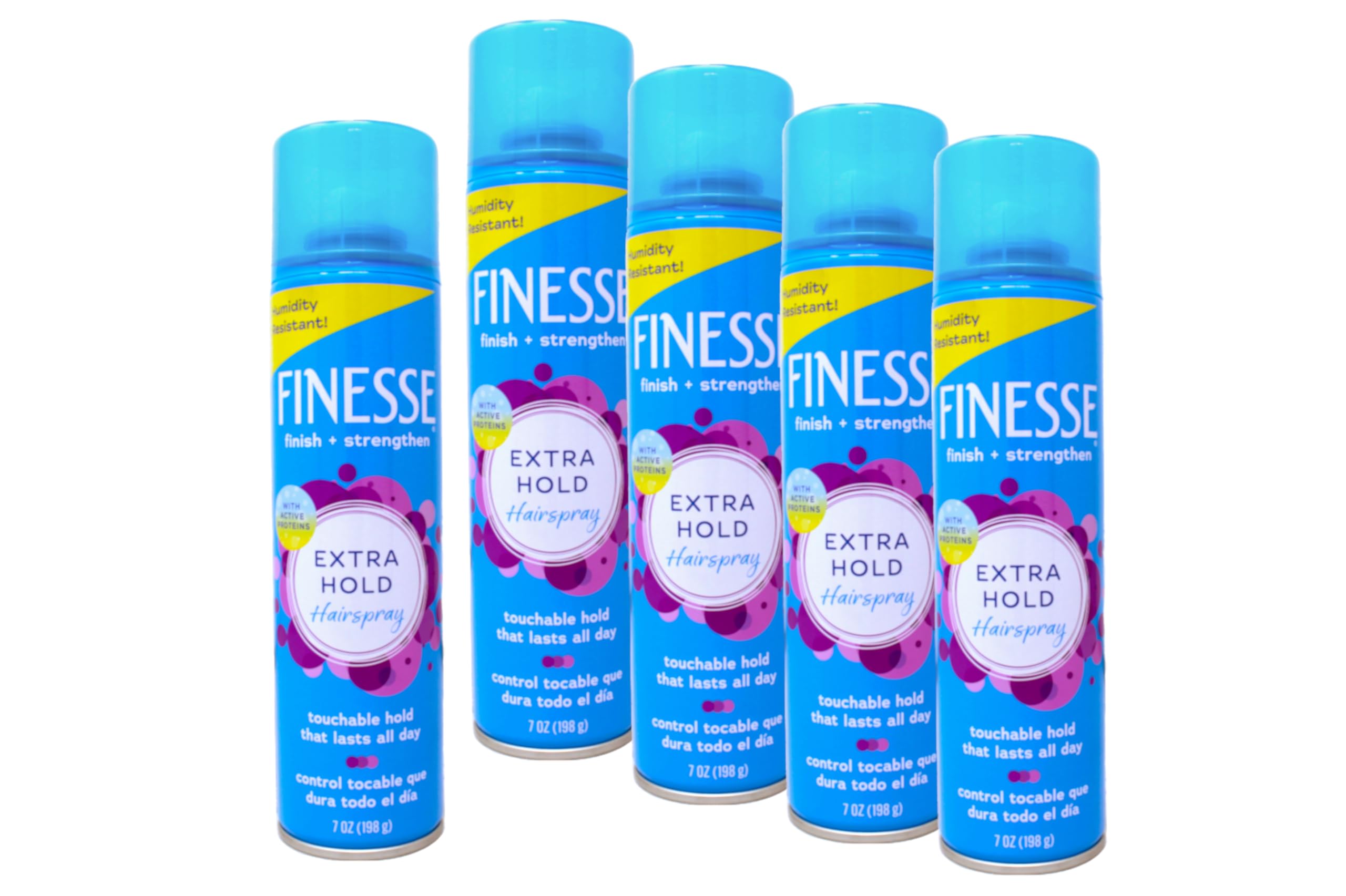 Finesse Finish + Strengthen – bouteille 7oz prête à l’emploi pour une tenue accrue.