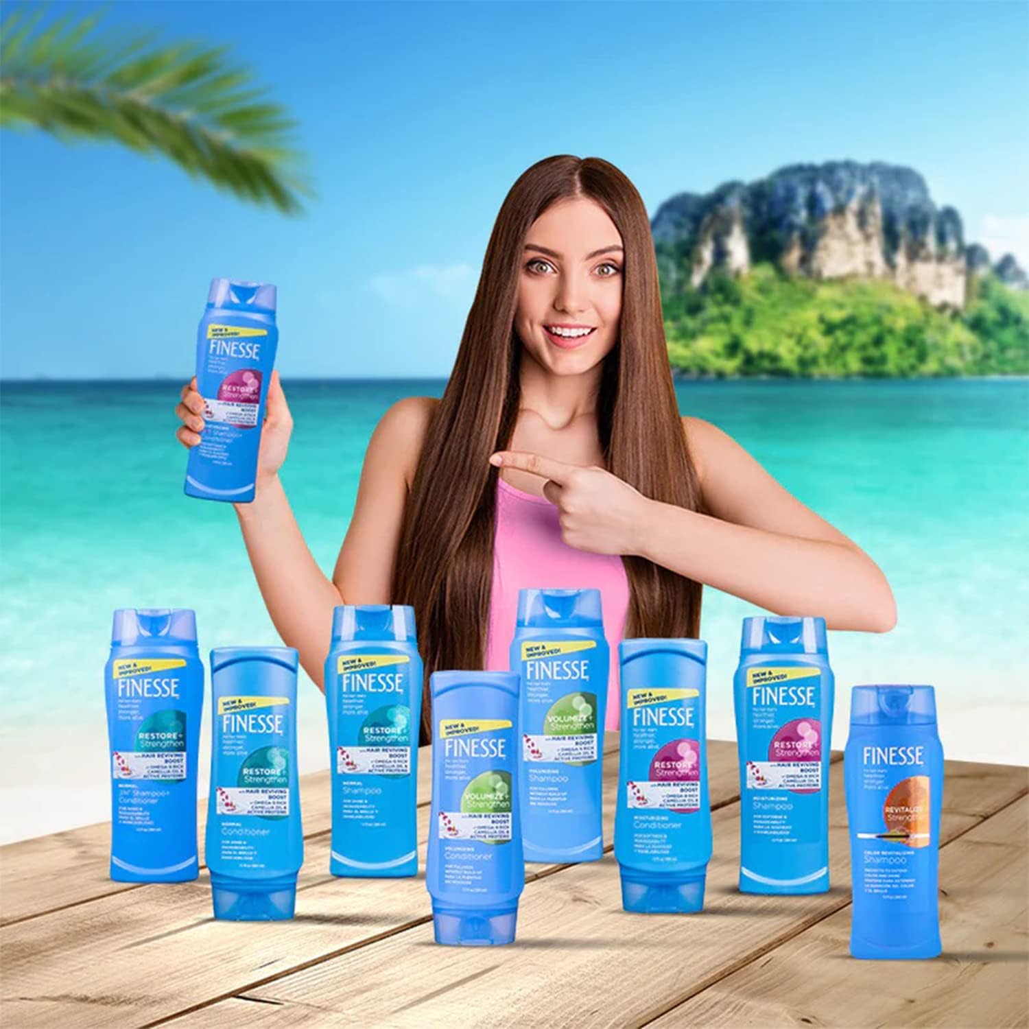 FINESSE, emballage-étiquette simple, produit prêt à l'emploi.