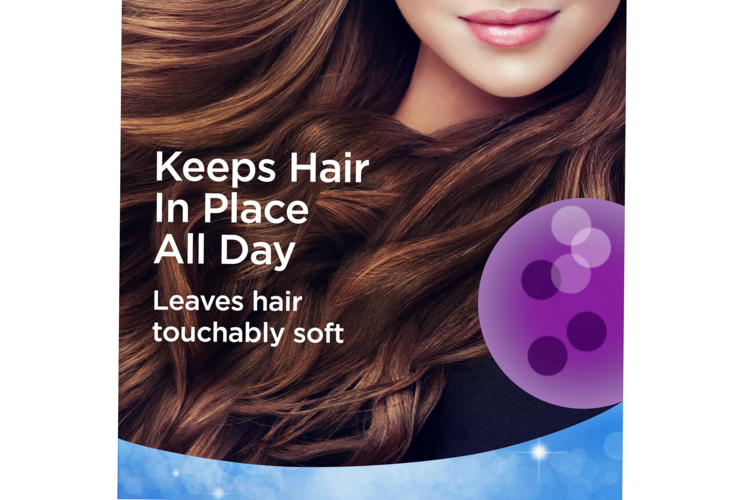 Display of Finesse pack of 2 hairsprays for home and travel.