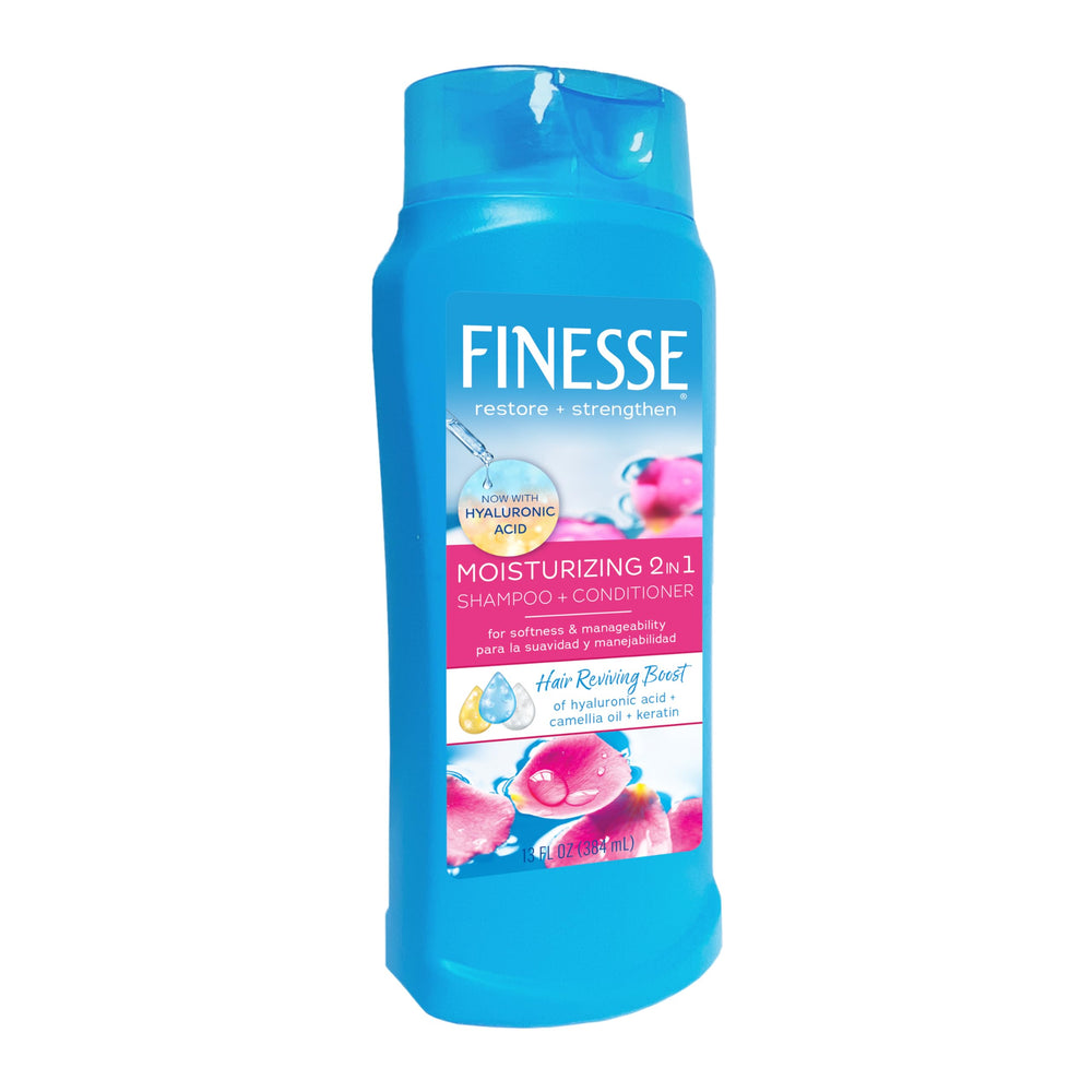 FINESSE Restore 2en1 bouteille prête pour une routine capillaire simplifiée