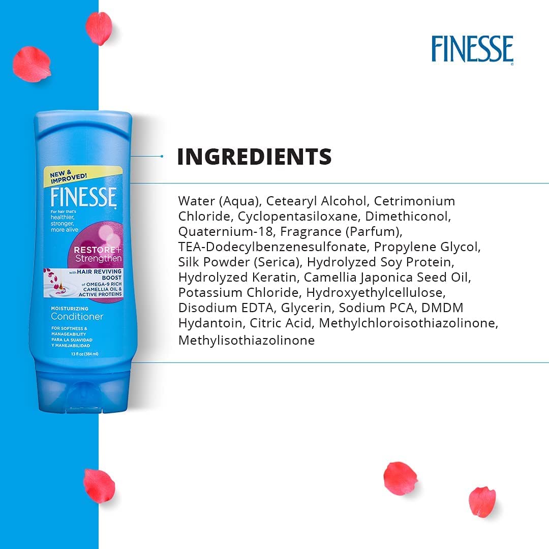 Finesse Restore: soin quotidien qui garde brillance et douceur.