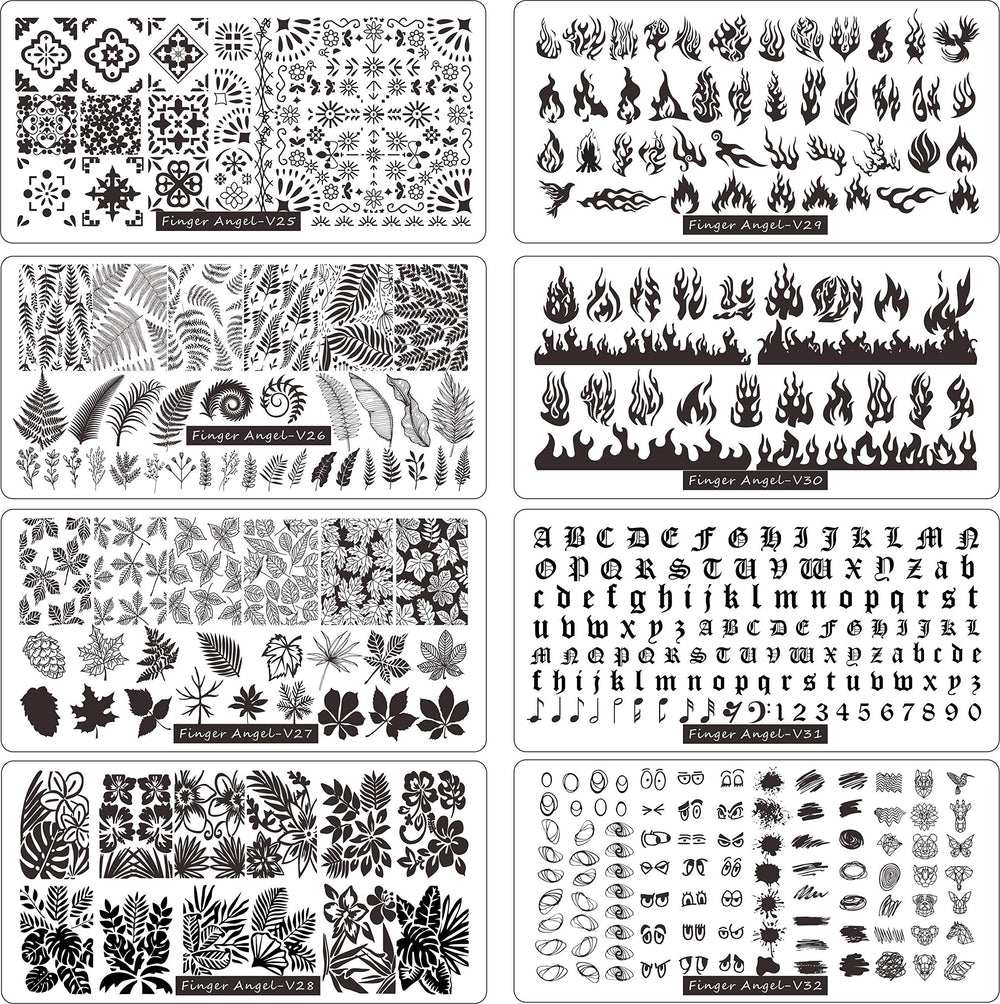 FingerAngel étui de rangement pratique pour tout le kit stamping