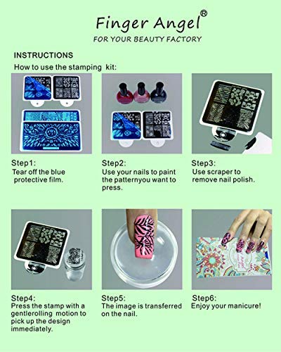 Kit stamping FingerAngel idéal comme cadeau pour débutants et professionnels