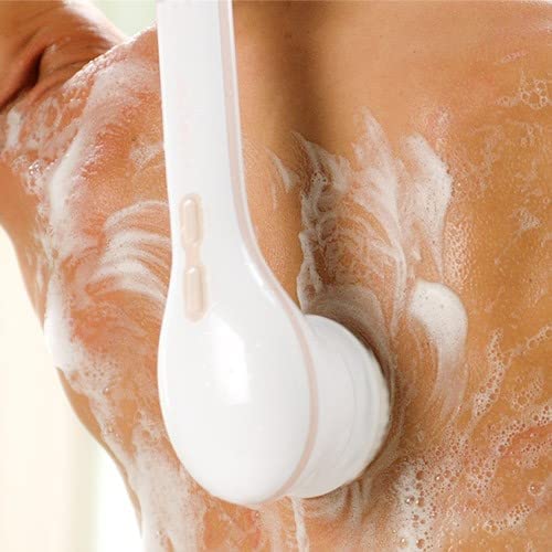 Brosse Finishing Touch Flawless Cleanse Spa imperméable-a-l-eau pour une utilisation fiable sous la douche.