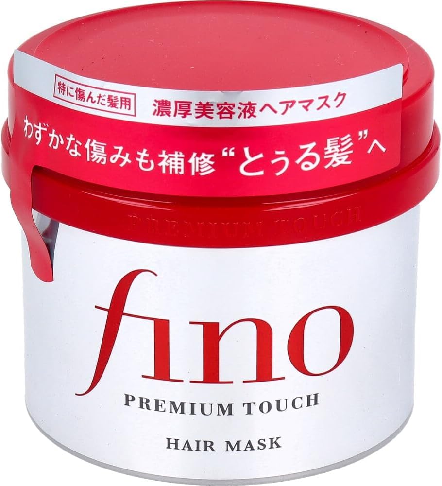 Texture crème riche du masque EMBEAUTY Fino Premium Touch pour cheveux secs.