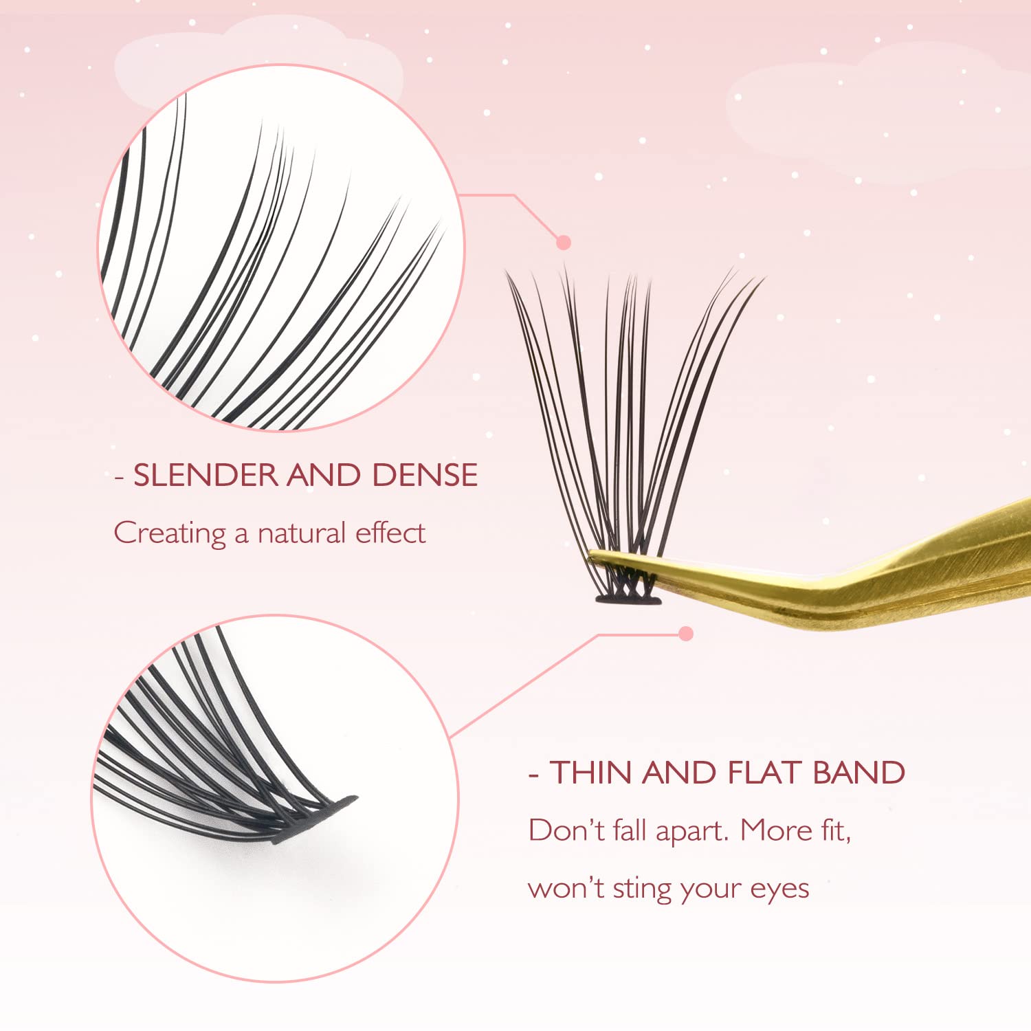 FinyDreamy base cils lisse pour un raccord fluide