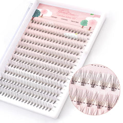 FinyDreamy emballage extensions 240 pièces, prêt à l’emploi pour un look naturel