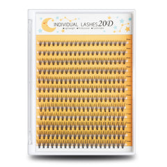 FinyDreamy extensions cils 240 pièces, rendu naturel sous les cils.