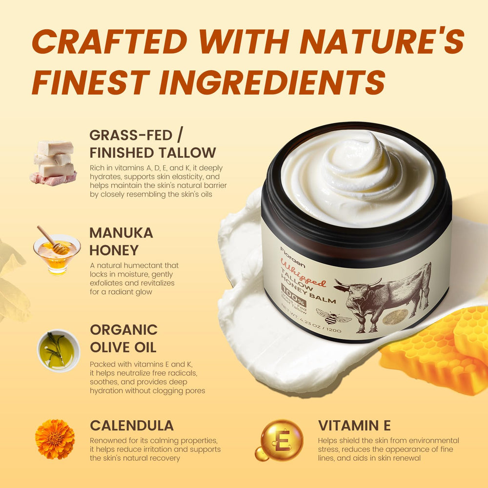 Fioraen balm applied on face demonstrates versatile use for dry areas.