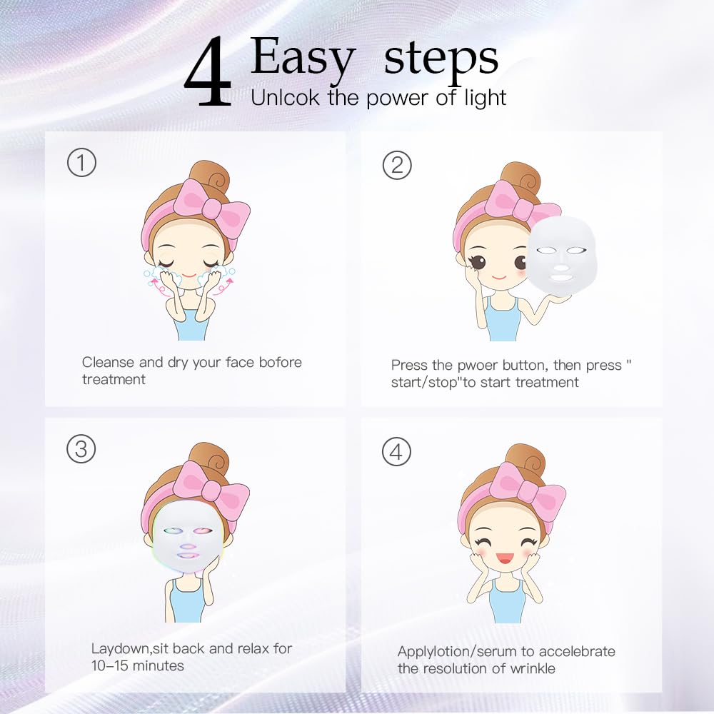 Firmosa masque led visage cadeau idéal : soin à domicile pour offrir.