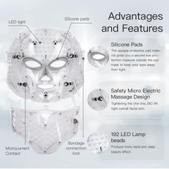 Firmosa masque led visage confort écologique : conception sûre et respectueuse de l’environnement.
