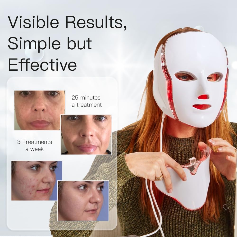 Firmosa masque led visage design hygiène : hygiène et confort facial.