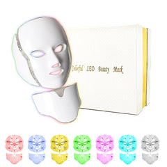 Firmosa masque led visage lumière rouge : peau plus lumineuse au quotidien.