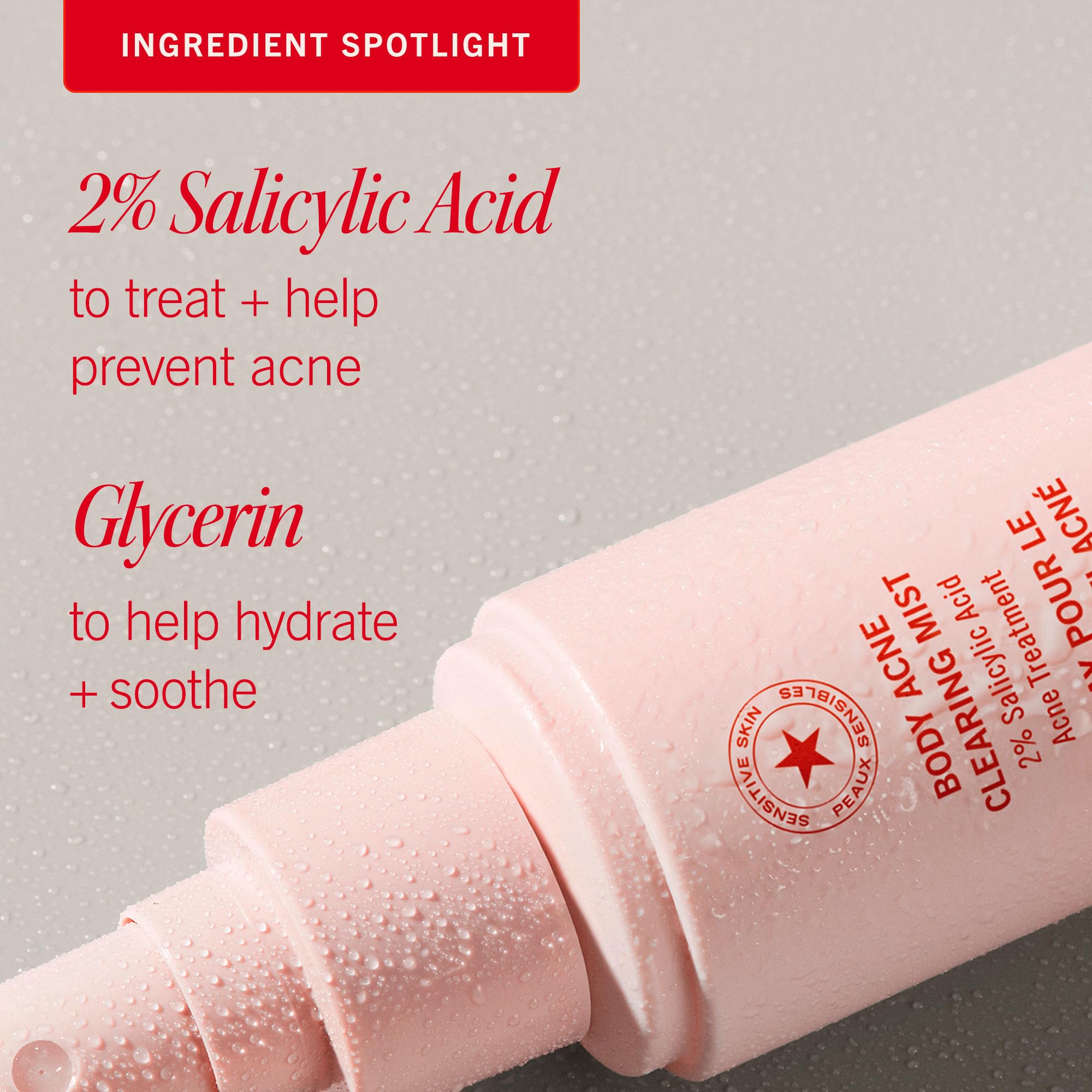First Aid Beauty 2 pour cent d'acide salicylique ciblant les imperfections