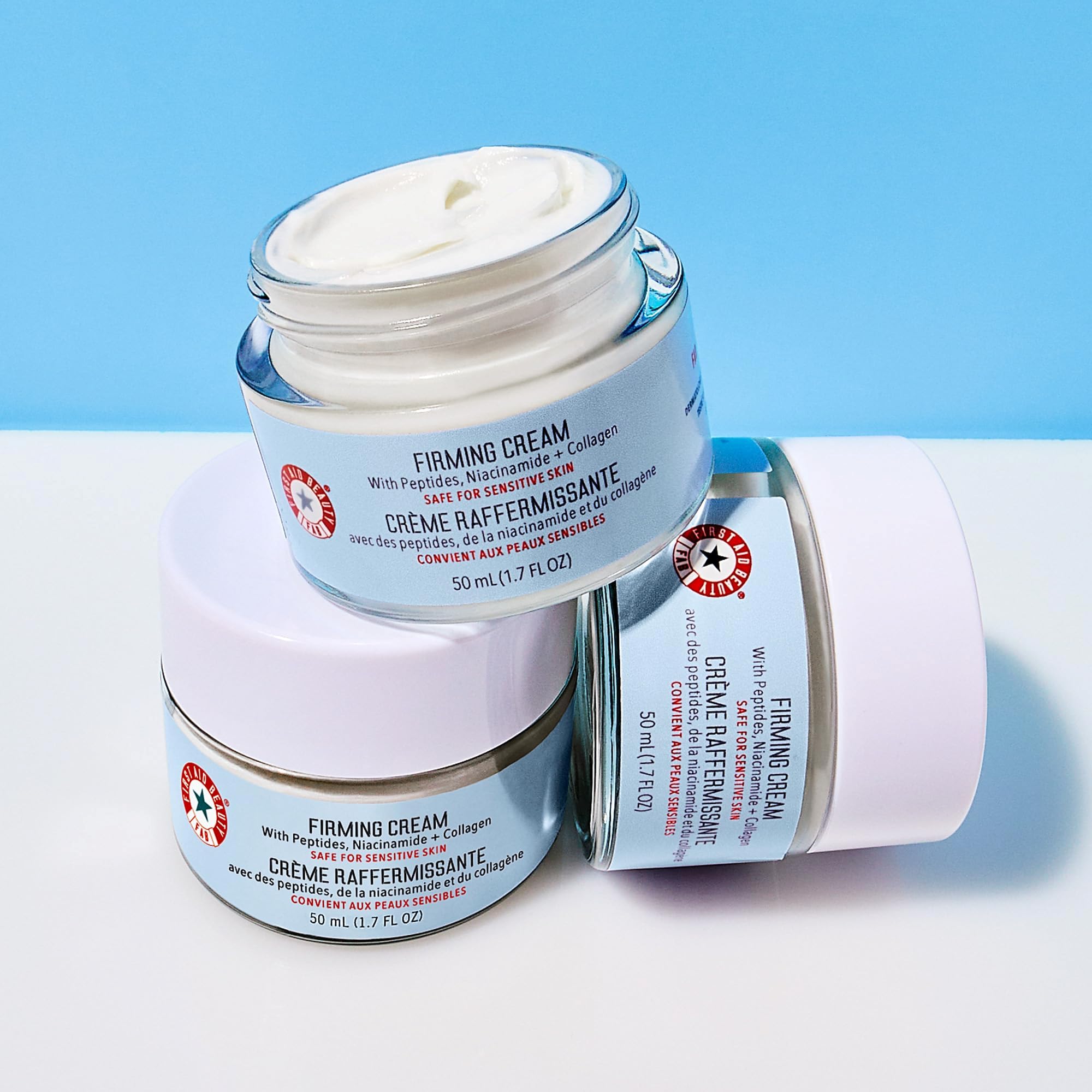 Ingrédients niacinamide dans la crème collagène First Aid Beauty et leurs bénéfices