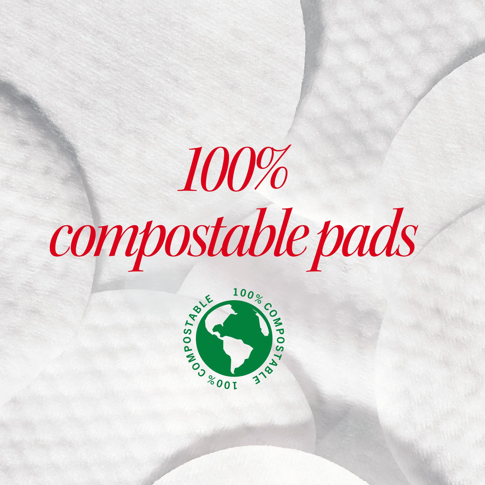 Emballage compostable First Aid Beauty, format pratique et écoresponsable.