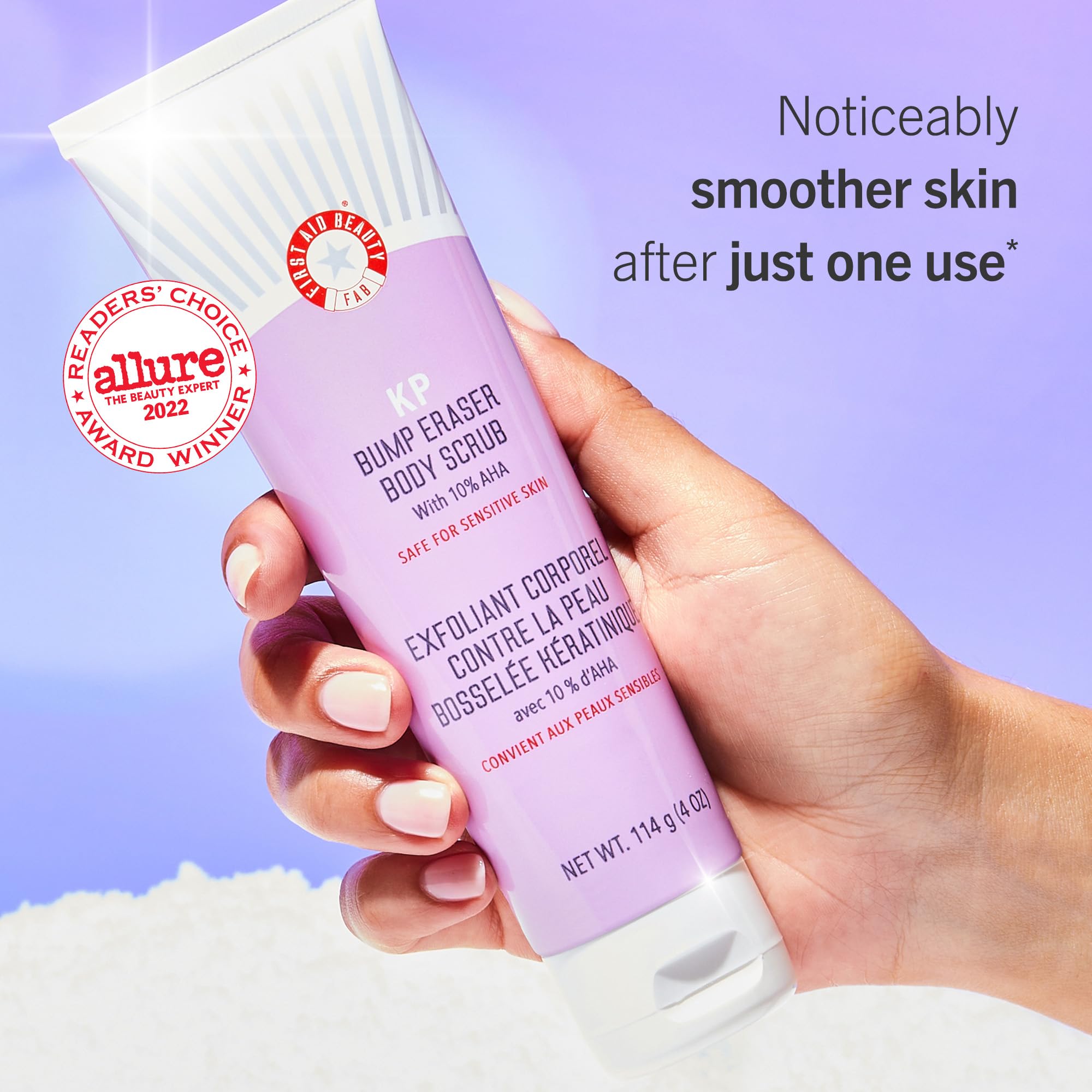 Kit Smooth Skin First Aid Beauty, routine hivernale hydratante et exfoliante