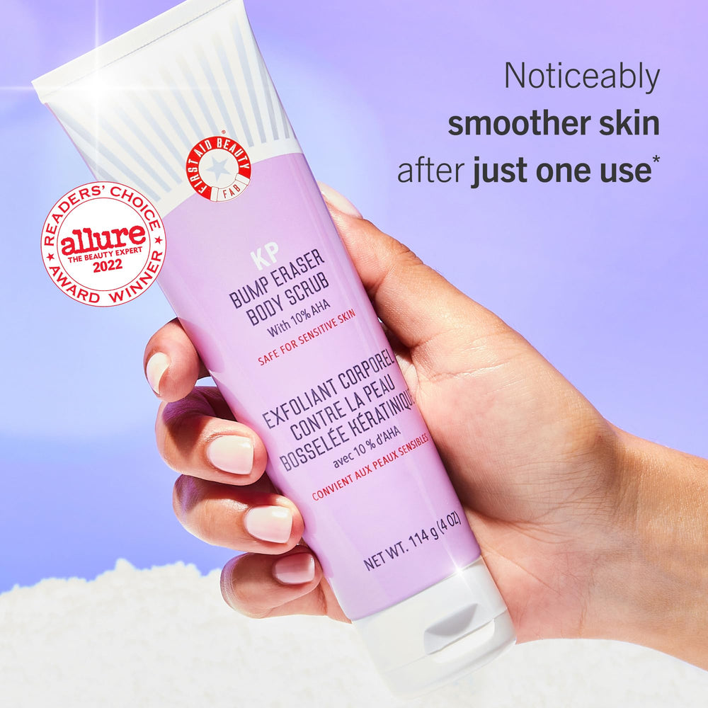 Kit Smooth Skin First Aid Beauty, routine hivernale hydratante et exfoliante