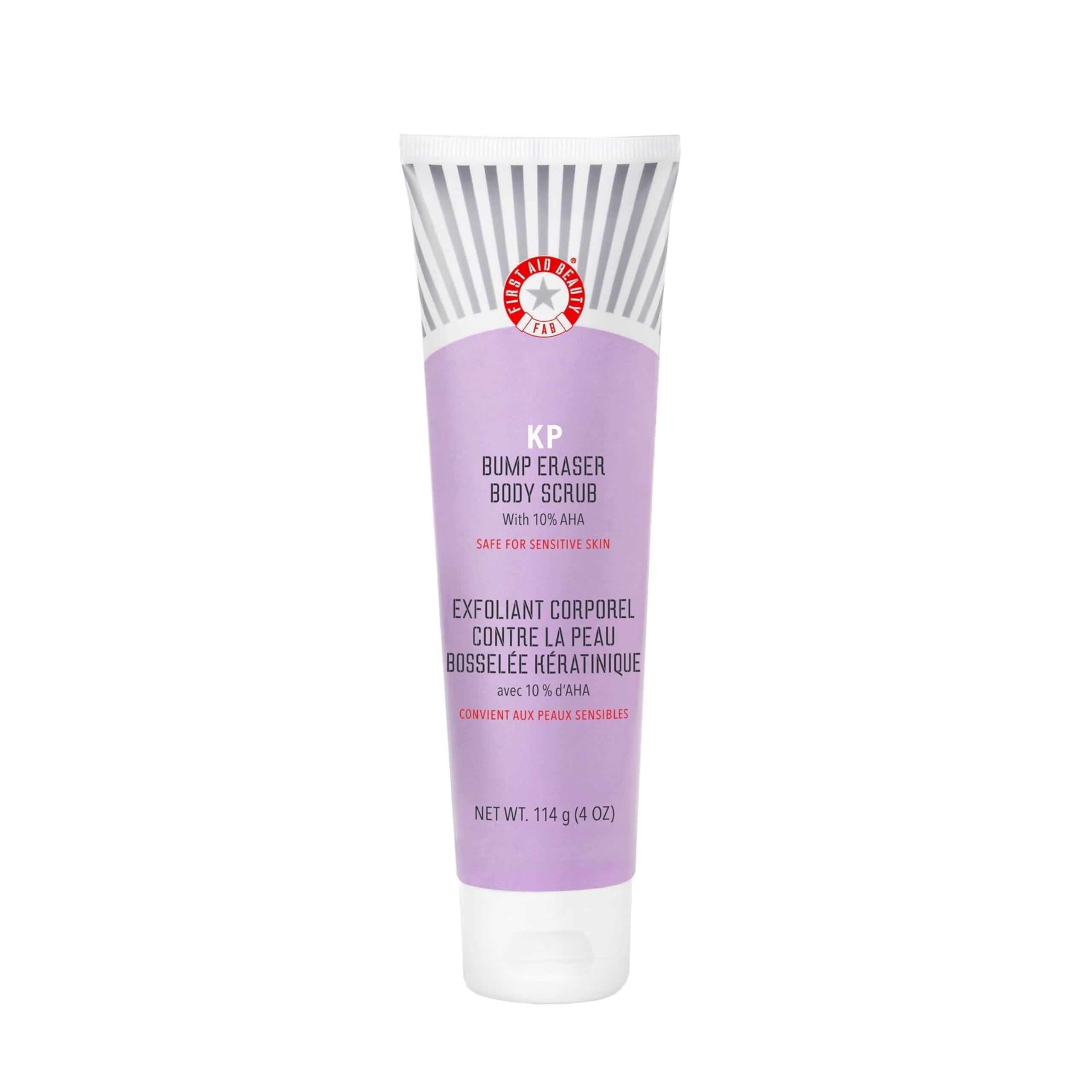 First Aid Beauty KP Bump Eraser gommage-corps 10% AHA pour peau lisse