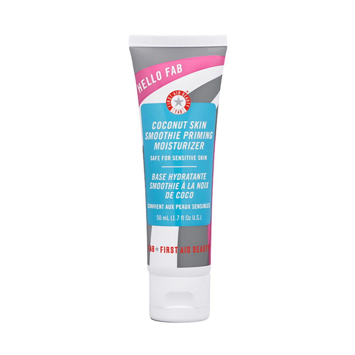 Hello FAB First Aid Beauty bouteille-primer hydratante prête à préparer le teint
