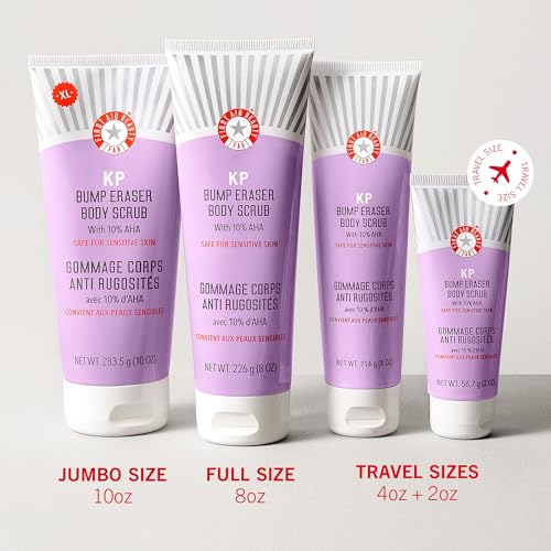 First Aid Beauty KP Bump Eraser avant apres peau lisse et uniforme