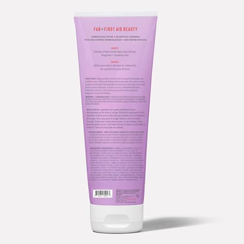 First Aid Beauty KP Bump Eraser : peau plus douce après l'utilisation.