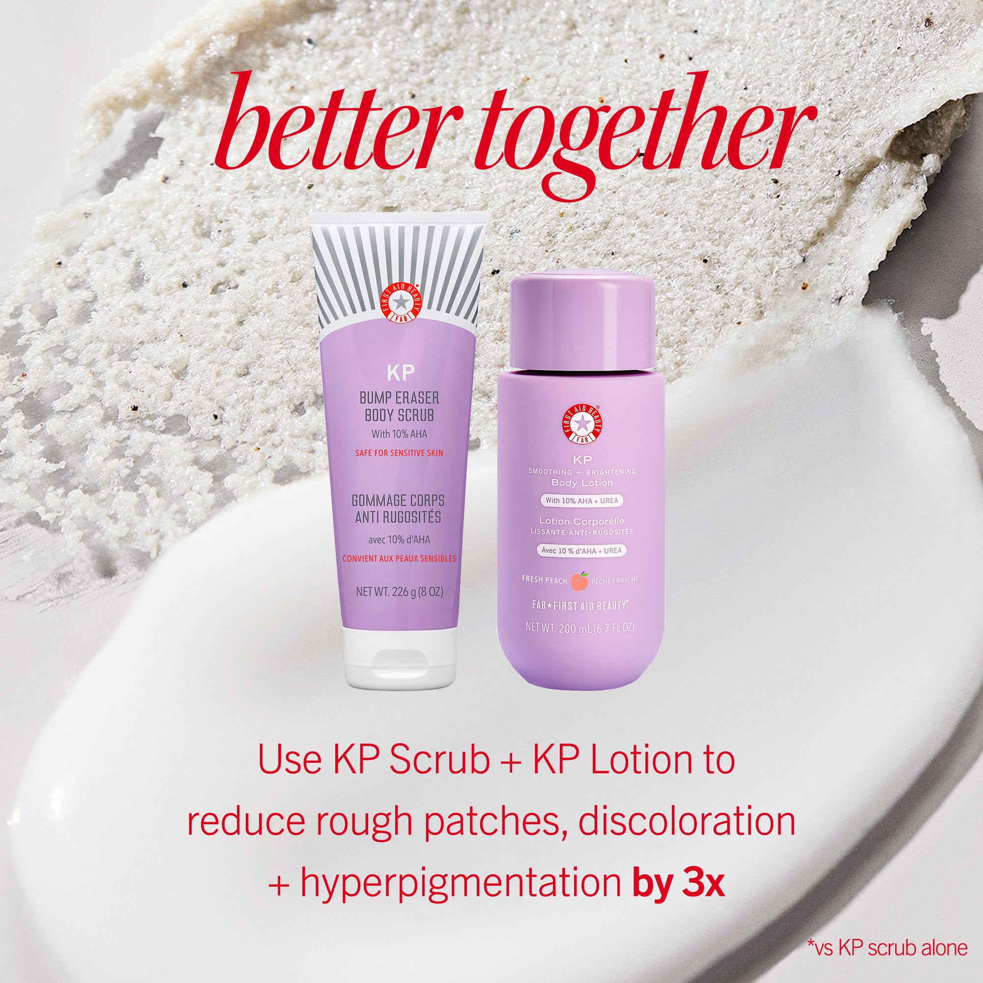 First Aid Beauty KP Bump Eraser adapté peau sensible