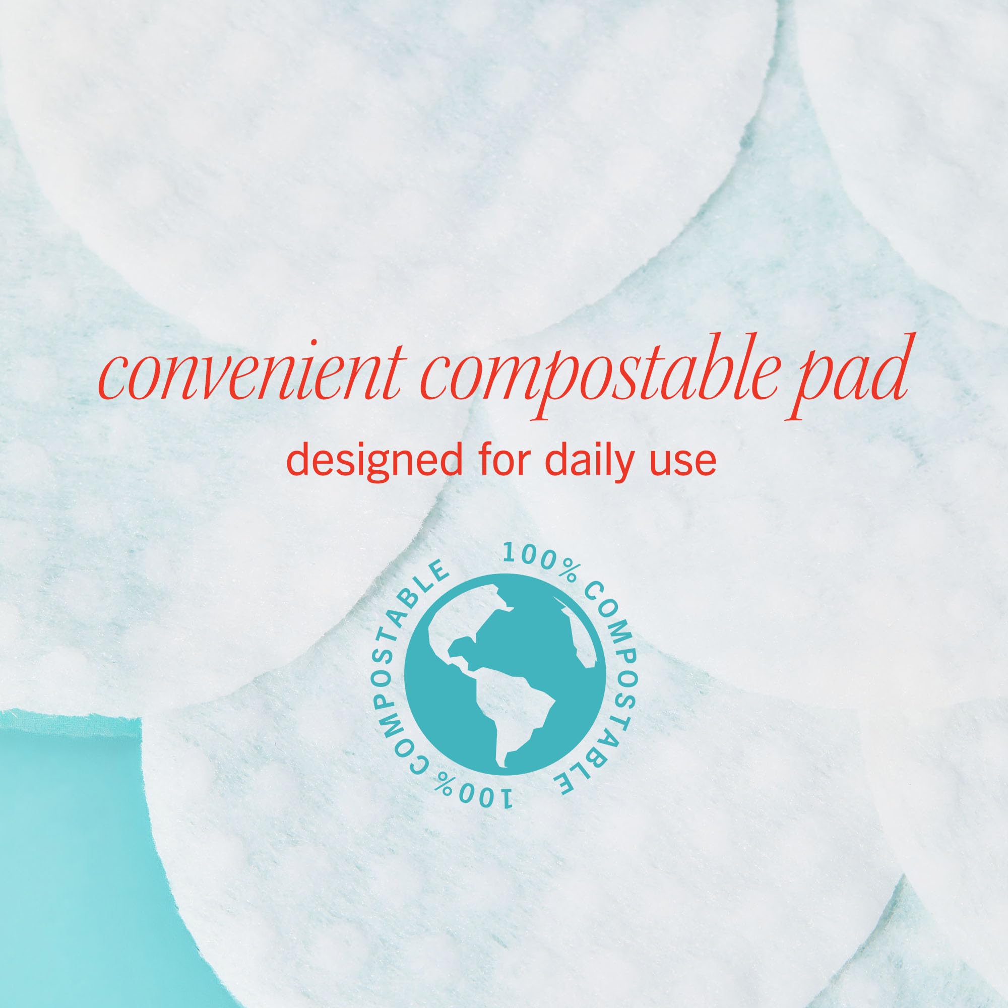First Aid Beauty pads-exfoliants-compostables-emballage-visage utilisation durable.