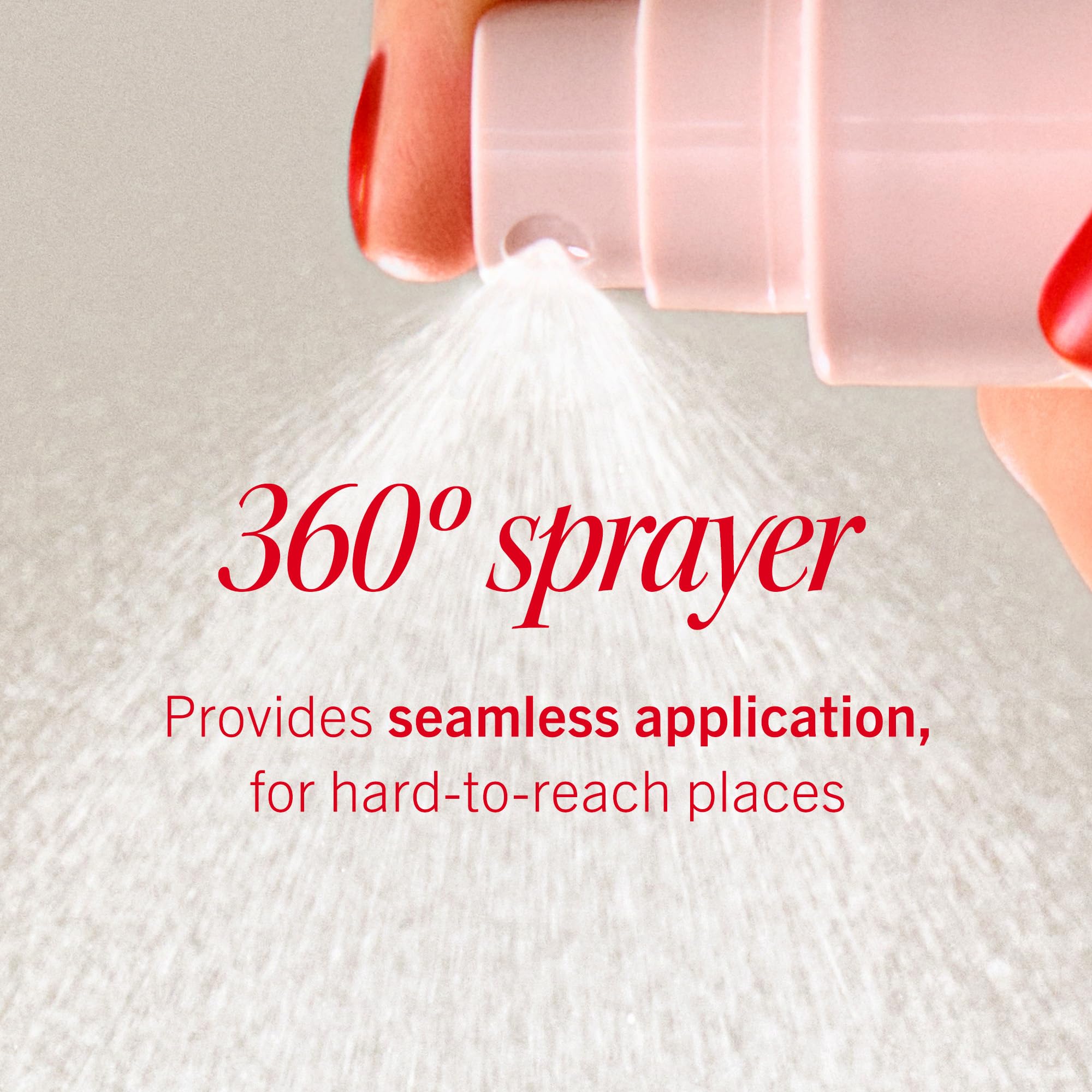 First Aid Beauty pulvérisateur 360 degrés, application précise sur zones difficiles