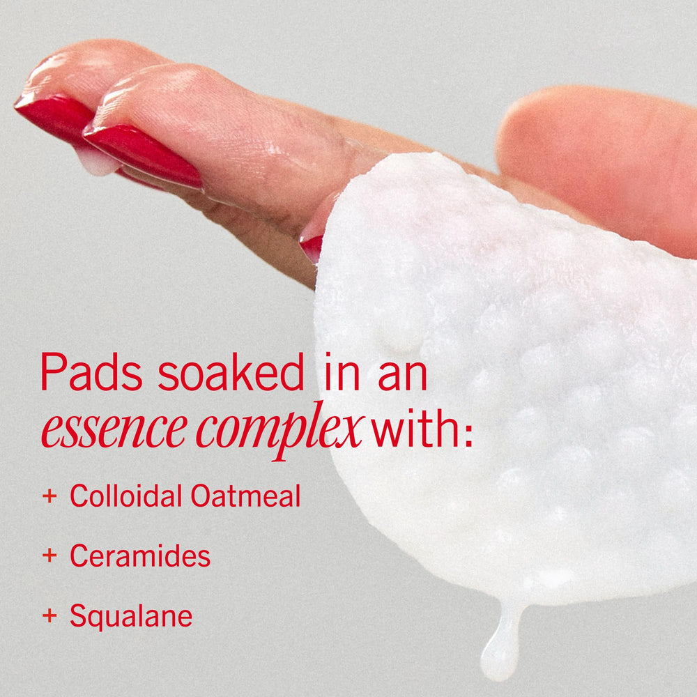 First Aid Beauty tampon-visage sans parfum offre réconfort et hydratation.