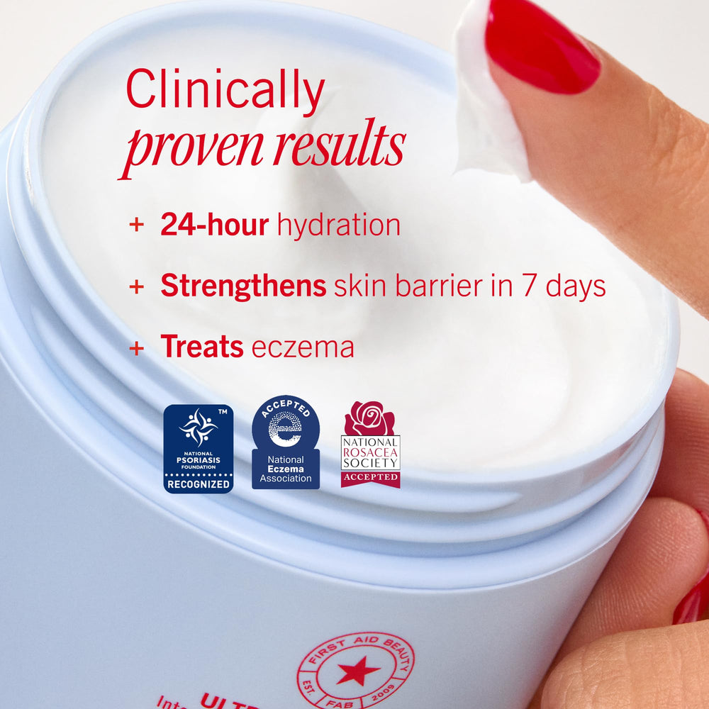 Ultra Repair Cream – formulation sans parfum pour peau sensible.