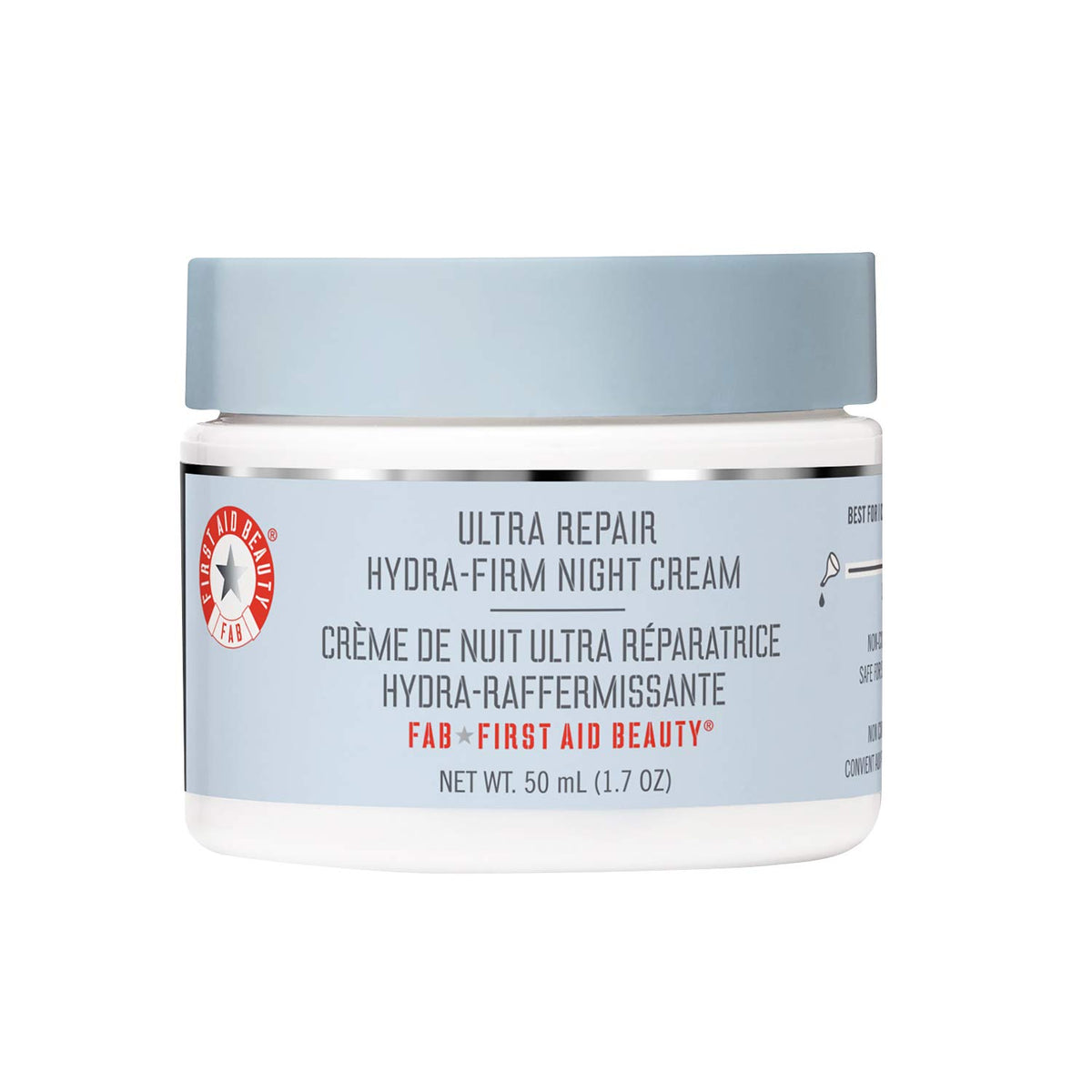 First Aid Beauty Ultra Repair Hydra-Firm Night Cream flacon, soin nocturne hydratant