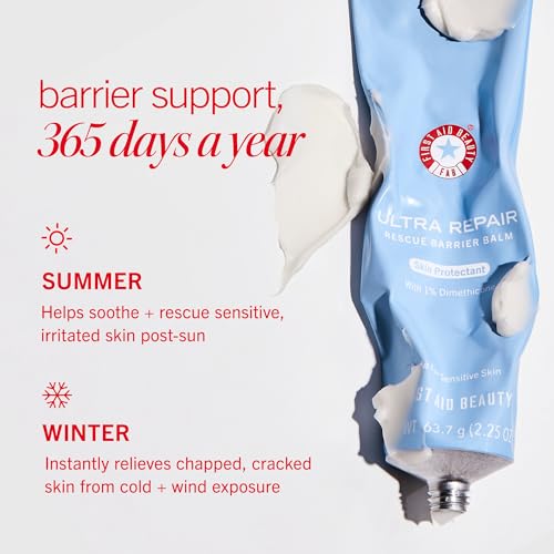 Utilisation quotidienne du baume Rescue Barrier Balm First Aid Beauty