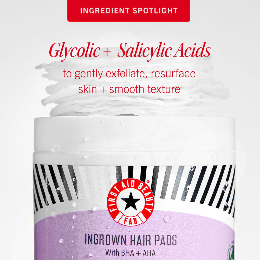 Ingrédients Witch Hazel et Aloe First Aid Beauty, douceur et hydratation.
