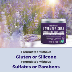 First Botany Body Scrub bathroom setup suggests spa-like exfoliation in daily routine