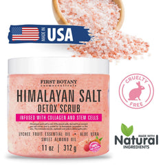 First Botany gommage sel Himalaya visage: prépare et illumine la peau.