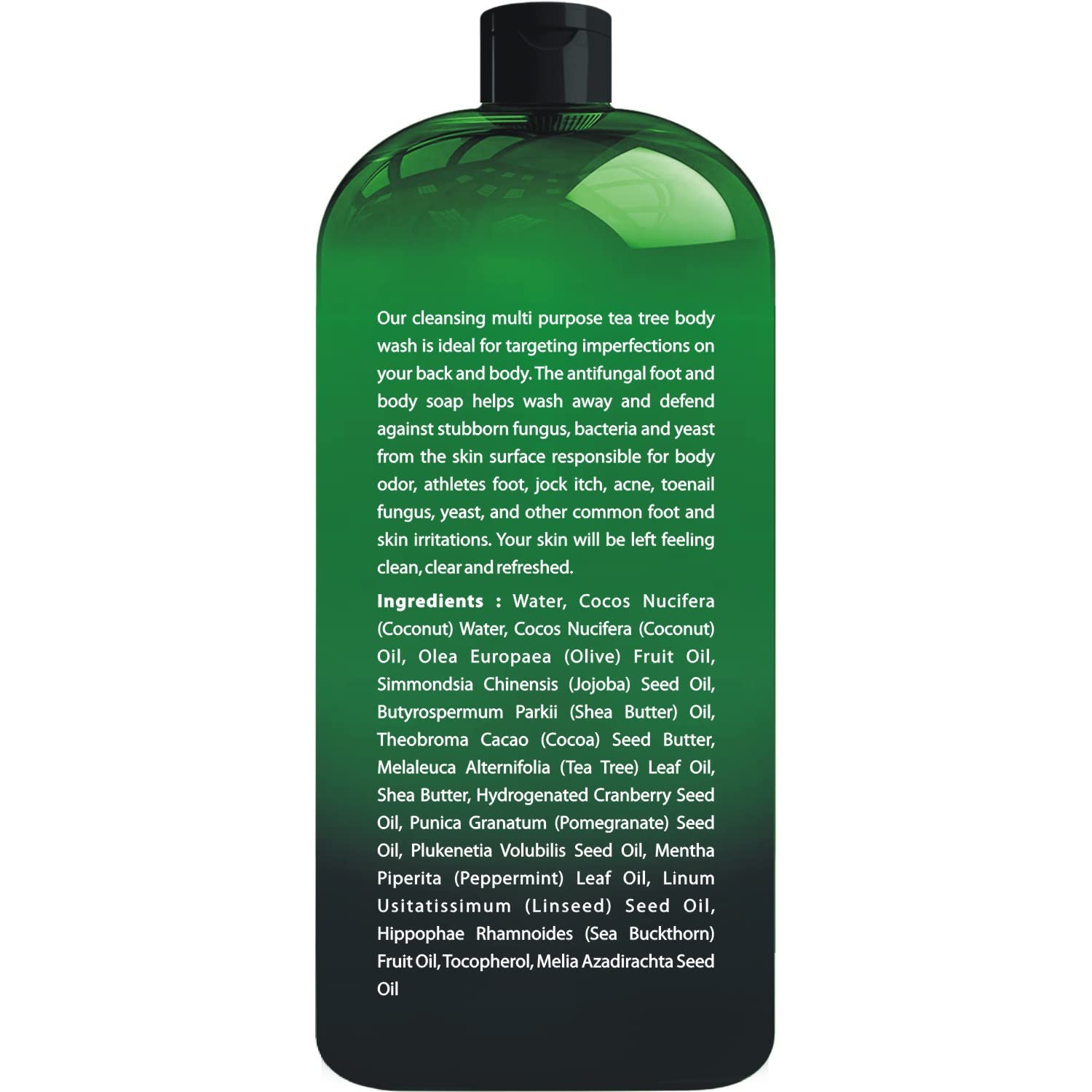 First Botany: mousse-douche-arbre-a-the, offre une exfoliation légère pour peau veloutée.