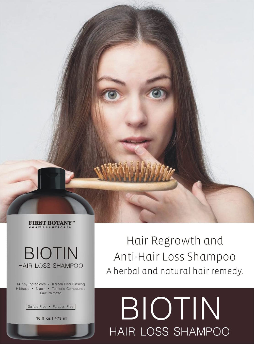 First Botany Shampoing fabriqué aux États-Unis — non testé sur les animaux et respectueux