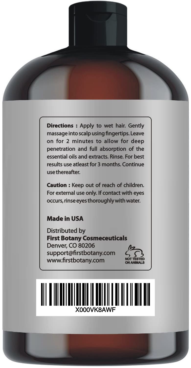First Botany Shampoing sans parabènes et sans sulfates — formule douce